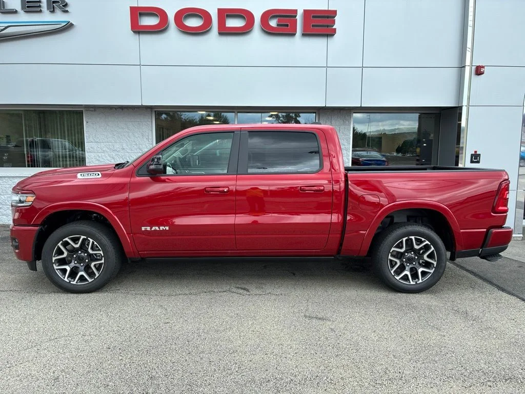 New 2026 Molten Red Pearl-Coat Exterior Paint RAM Laramie image 2