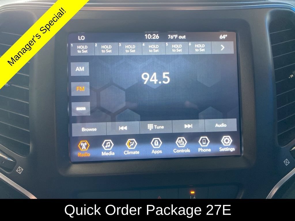 Used 2022 Jeep Cherokee Trailhawk with VIN 1C4PJMBX4ND516553 for sale in Monticello, Minnesota