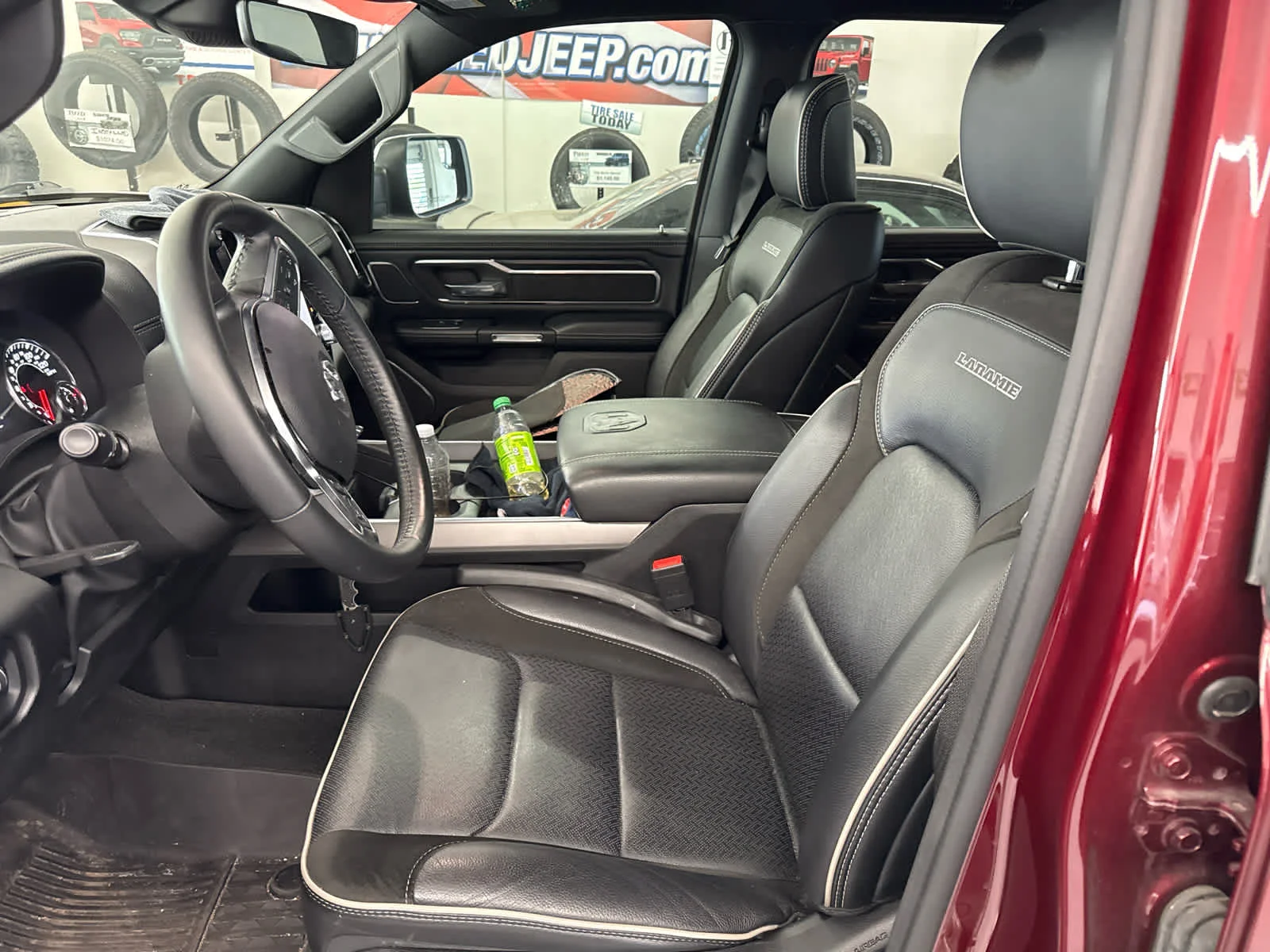 Used 2024 Delmonico Red Pearlcoat Ram Laramie image 7