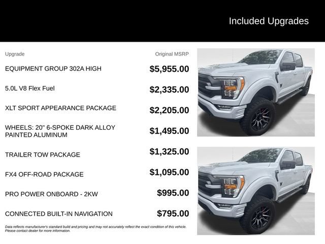 Used 2022 White Ford XLT image 5