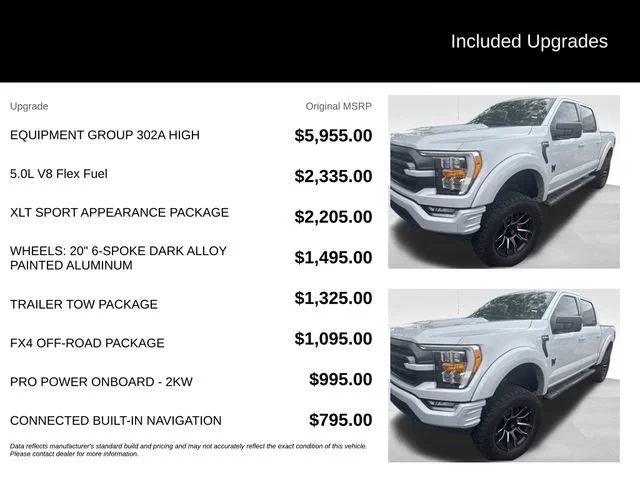 Used 2022 White Ford XLT image 5