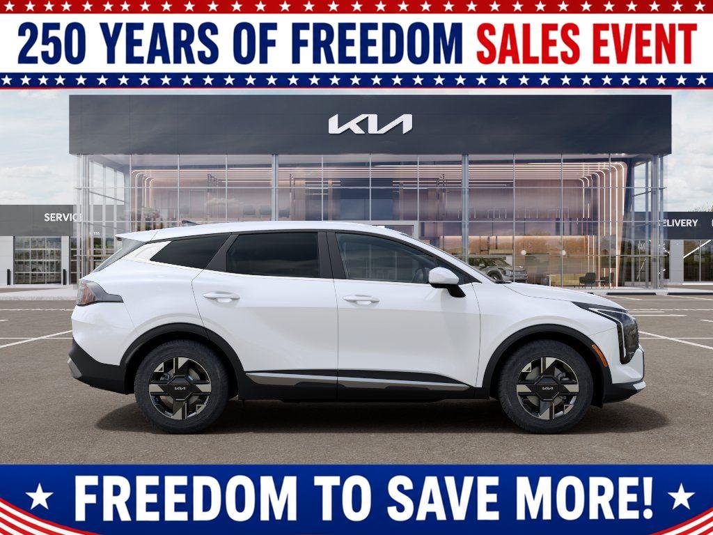 New 2026 Glacial White Kia LX image 7