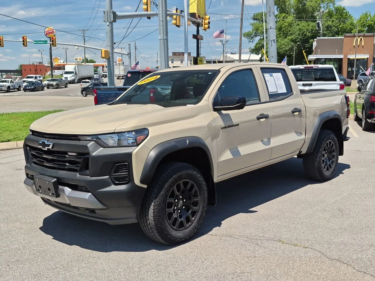 Used 2024 Sand Dune Metallic Chevrolet Trail Boss image 1
