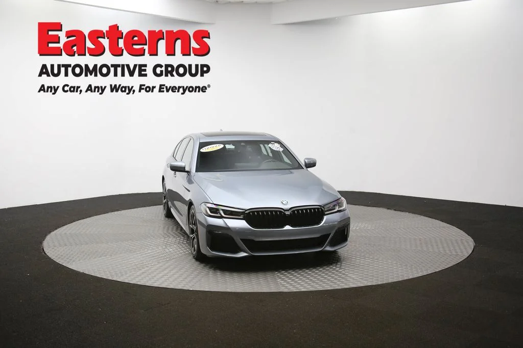 Used 2022 Blue BMW 530i xDrive image 54