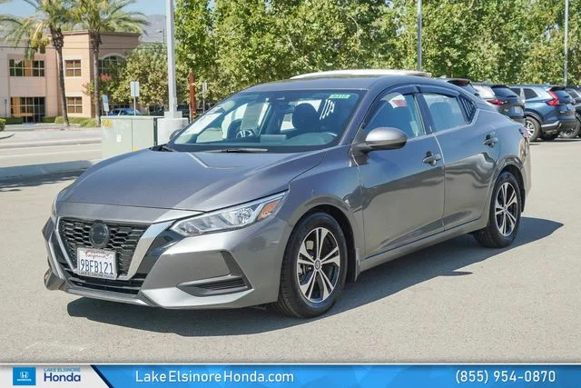 Used 2022 Gun Metallic Nissan SV image 4