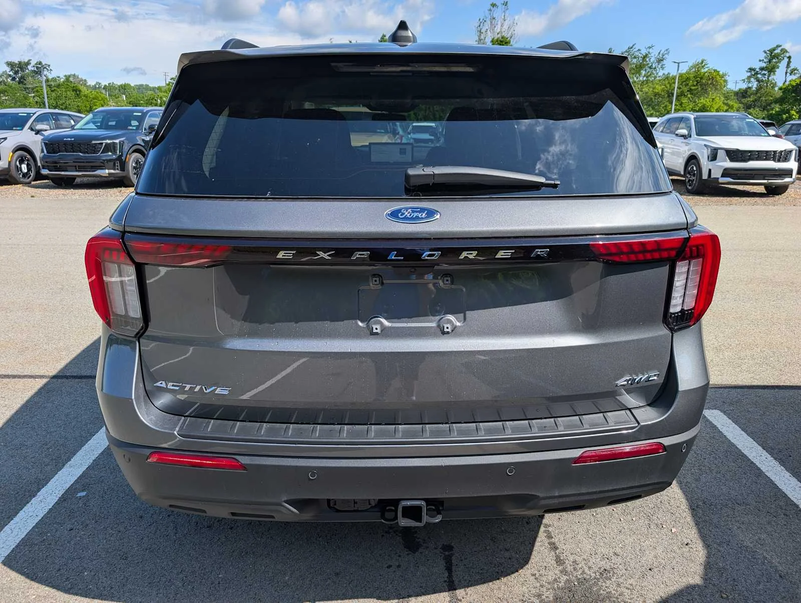 New 2026 Carbonized Gray Metallic Ford Active image 8