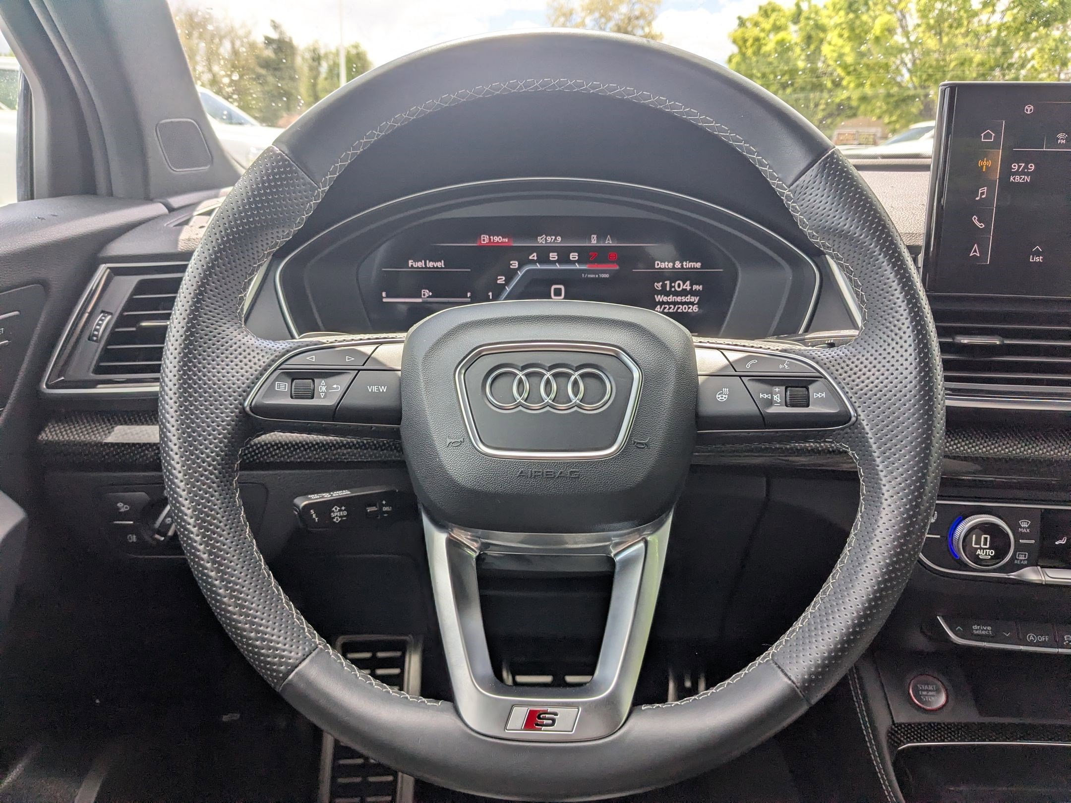 Used 2023 Mythos Black Metallic Audi Premium Plus image 16
