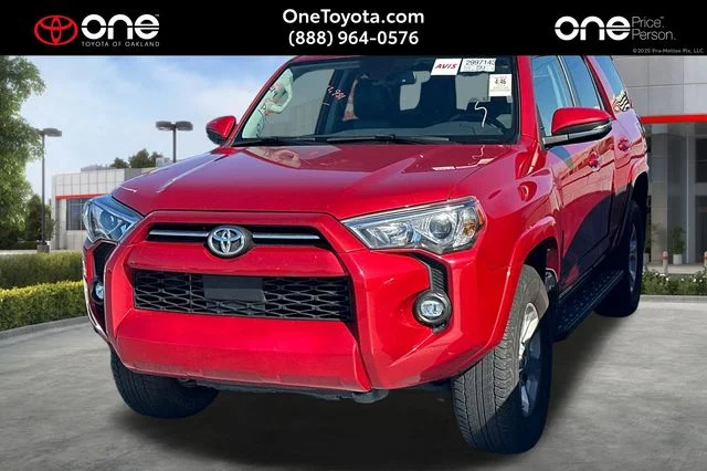 Certified Used 2024 Red Toyota SR5 Premium image 1