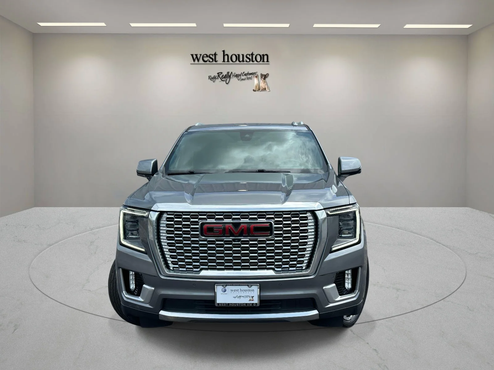 Used 2021 Satin Steel Metallic GMC Denali image 1