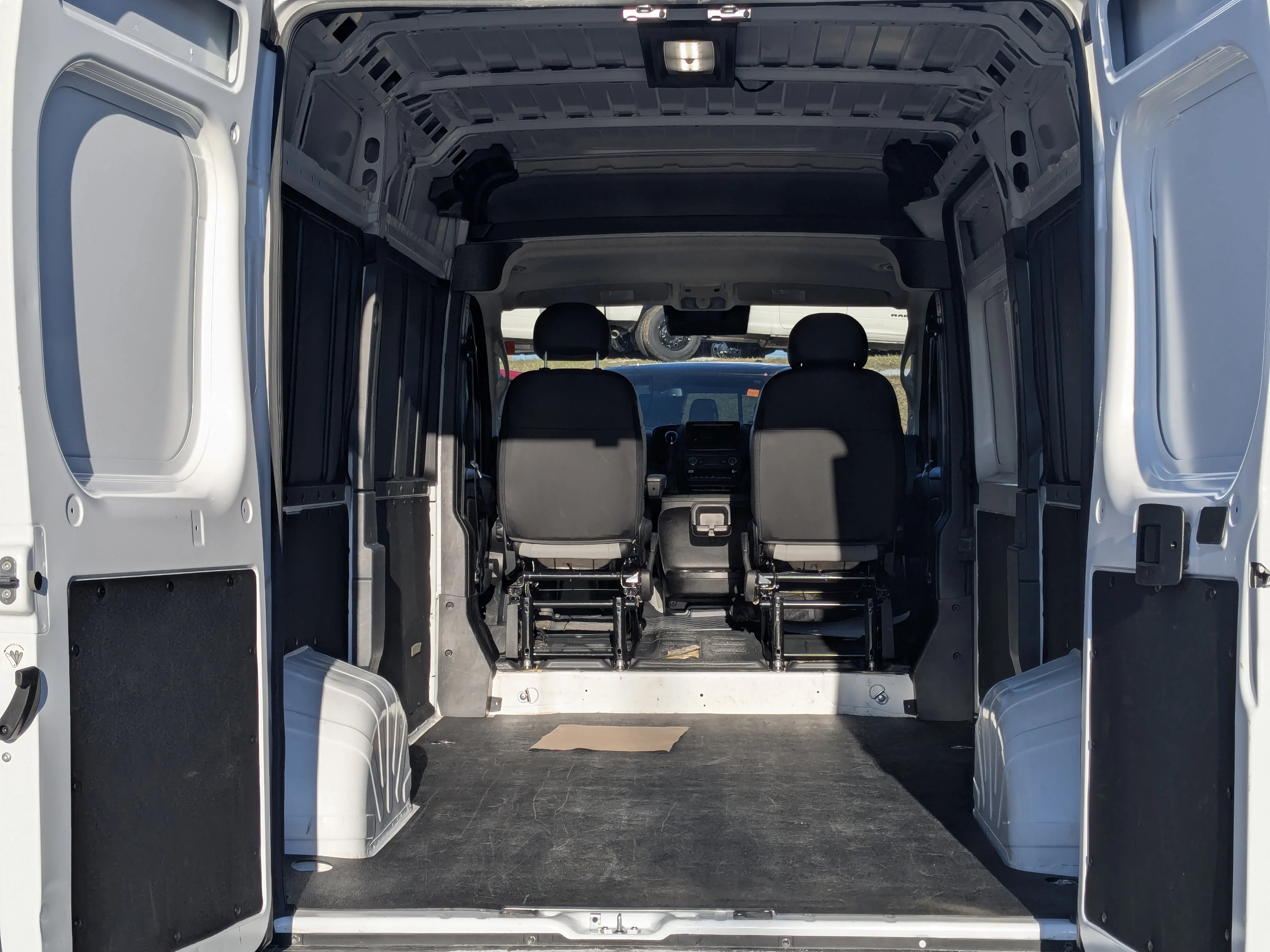 Used 2025 White RAM Tradesman - - Pkg 22B - Convenience Grp - Mopar Cargo Mat - Wall Paneling & More image 22
