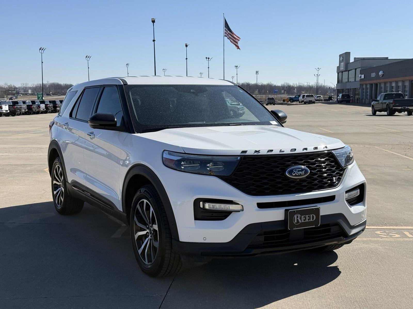 Used 2022 Ford Explorer ST with VIN 1FM5K8GC0NGB04142 for sale in Kansas City