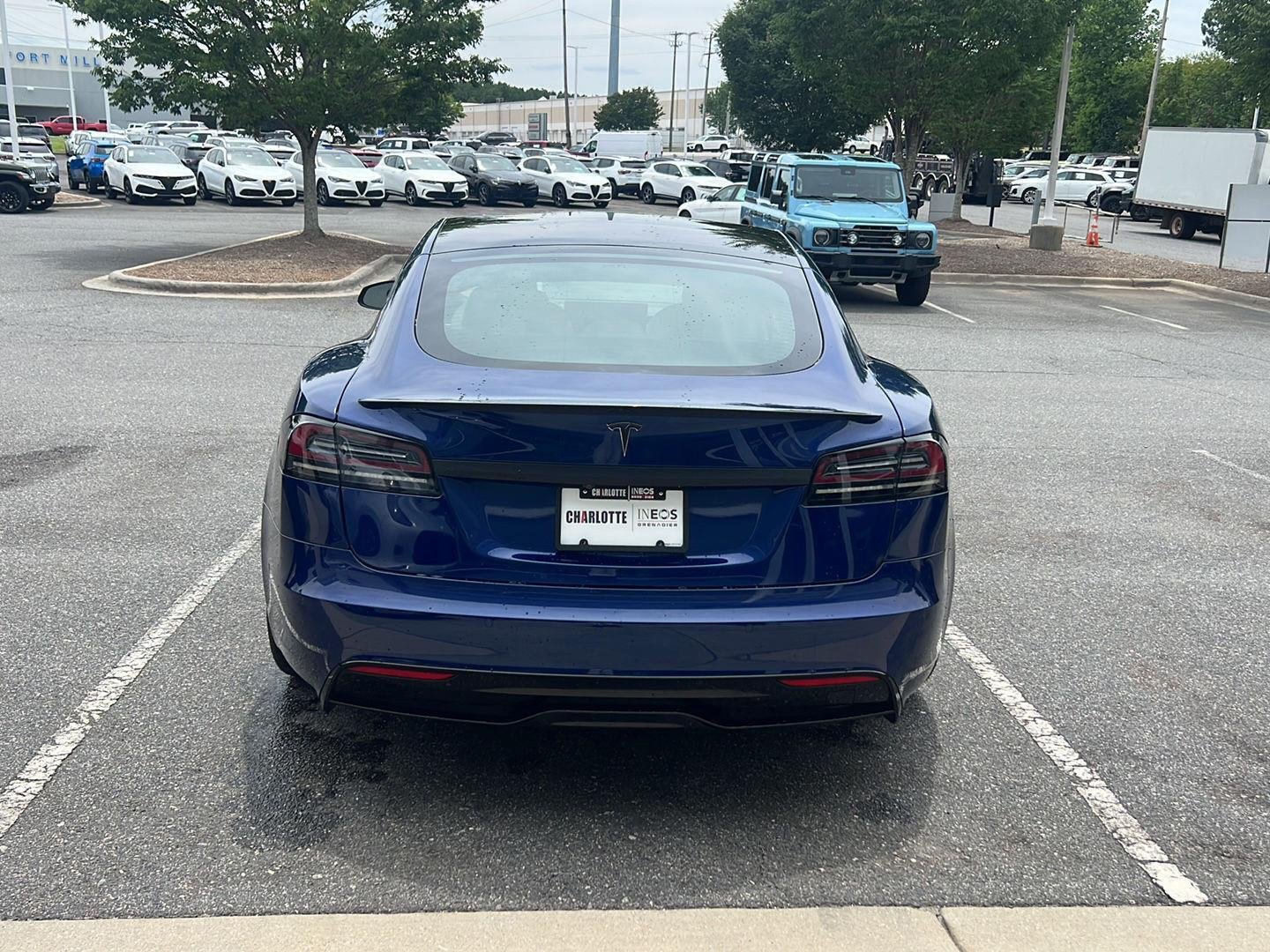 Used 2022 Deep Blue Metallic Tesla Base image 5