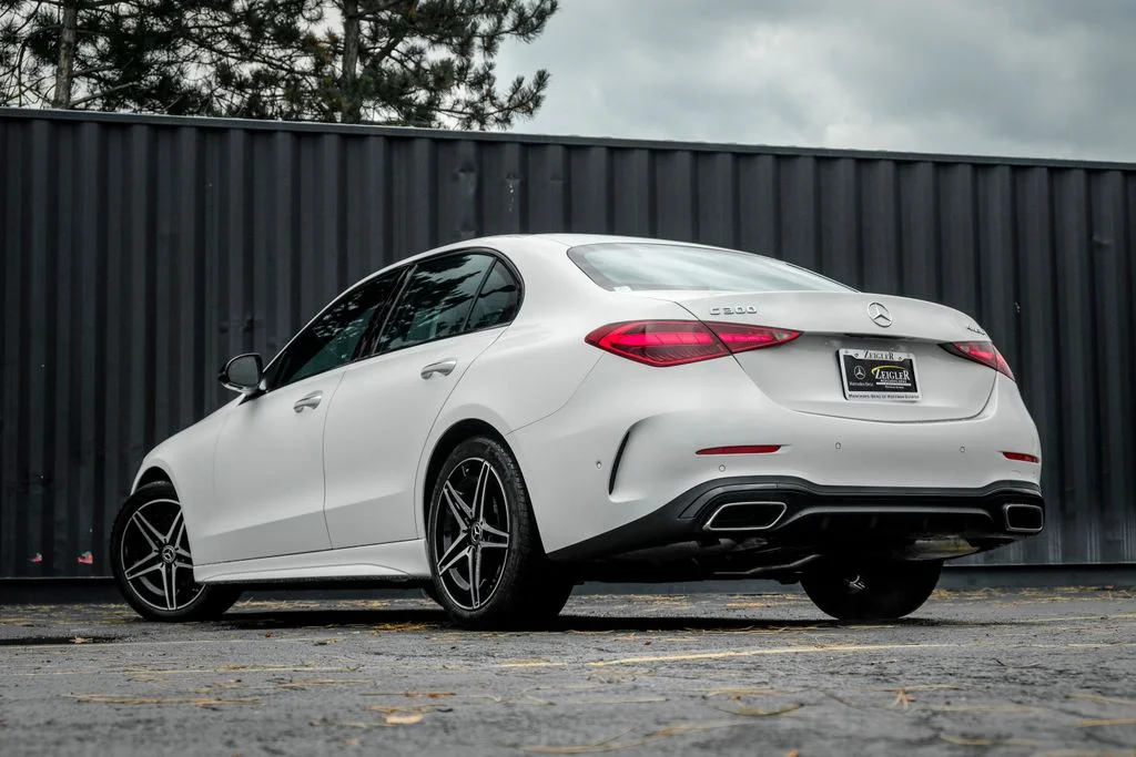 New 2026 Polar White Mercedes-Benz C 300 image 2