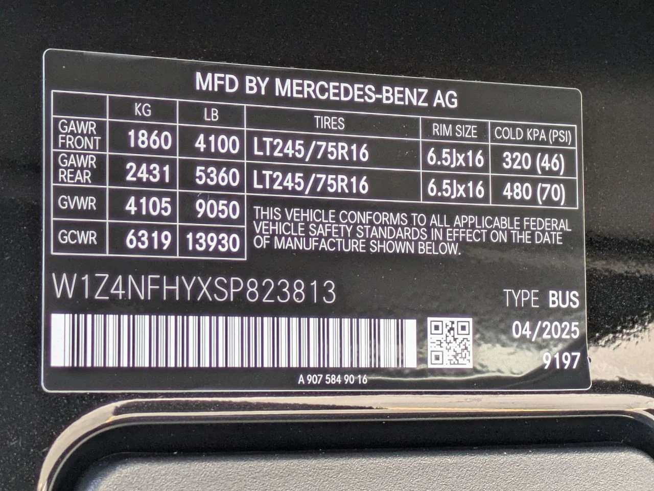 2025 Mercedes-Benz Sprinter Passenger Van Base - Photo 13