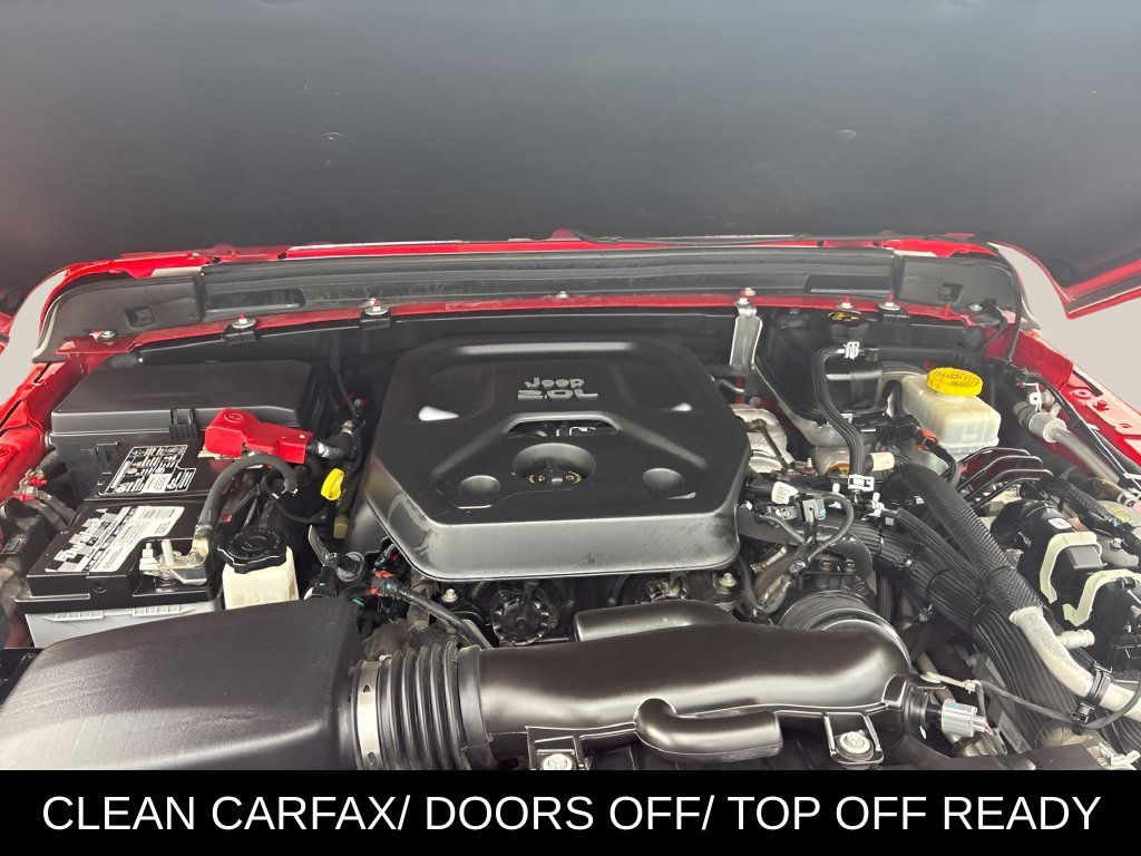 Used 2019 Red Jeep Unlimited Sahara image 8