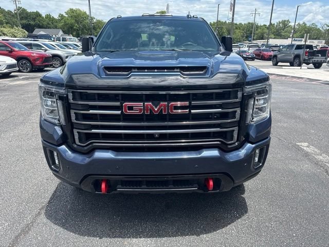 Used 2022 Pacific Blue Metallic GMC AT4 image 2