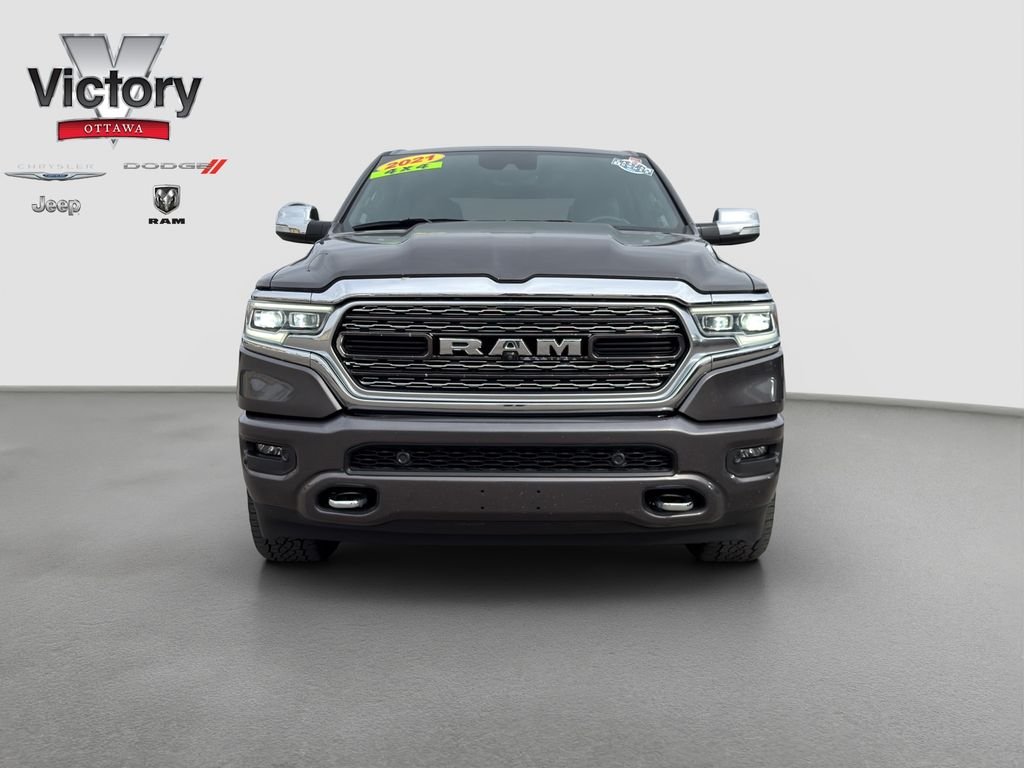 Used 2021 RAM Ram 1500 Pickup Limited with VIN 1C6SRFHM1MN562305 for sale in Kansas City