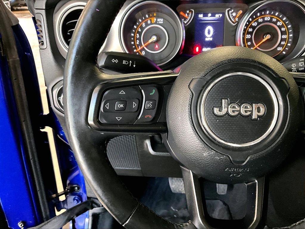 Used 2019 Blue Jeep Unlimited Sport S image 24