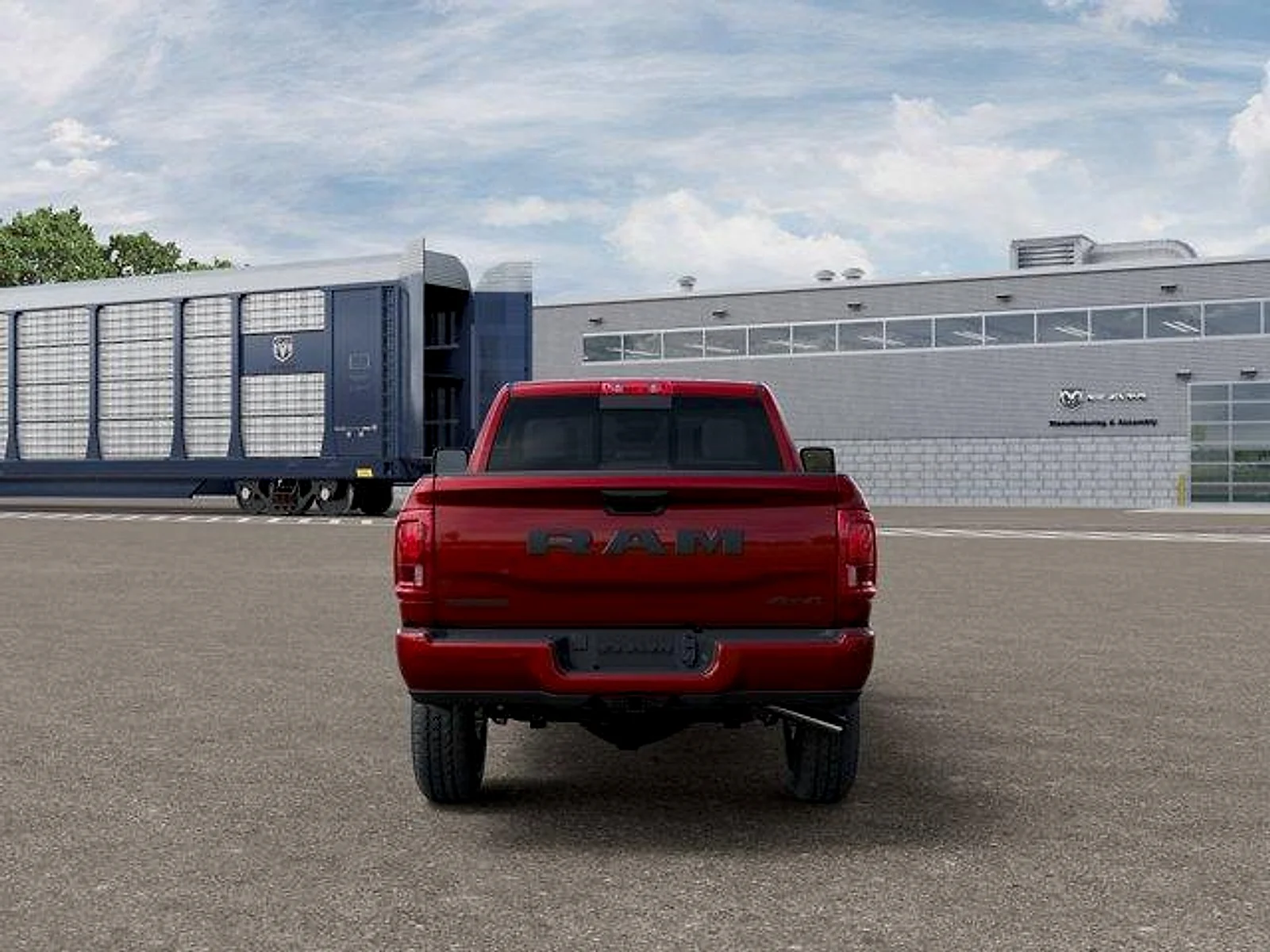 New 2027 Molten Red Pearlcoat RAM  image 7
