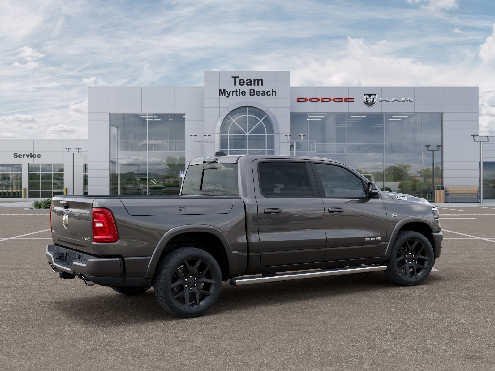 New 2027 Granite Crystal Metallic Clear-Coat Exterior Paint RAM Laramie image 31