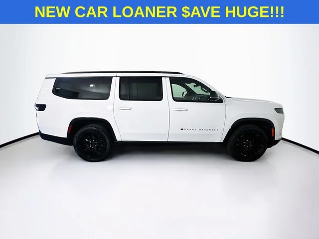 New 2026 Bright White Clear-Coat Exterior Paint Jeep Grand Wagoneer image 8