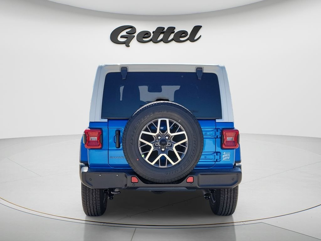 New 2026 Hydro Blue Pearl-Coat Exterior Paint Jeep Sahara image 6