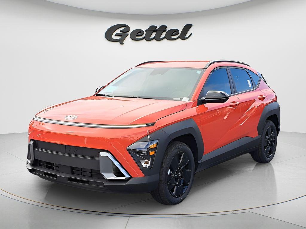 New 2026 Orange Hyundai SEL Sport FWD image 1