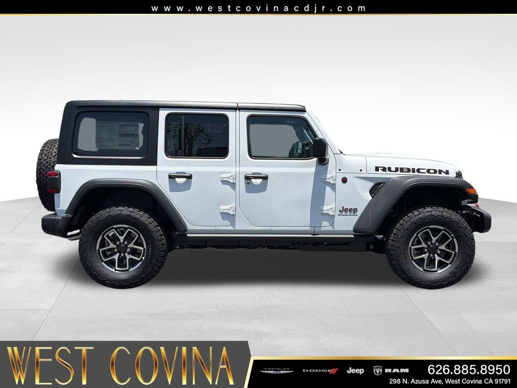 New 2026 Bright White Clear-Coat Exterior Paint Jeep Rubicon image 6