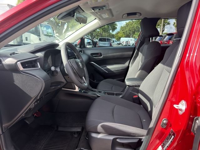 Used 2024 Barcelona Red Metallic Toyota LE image 12