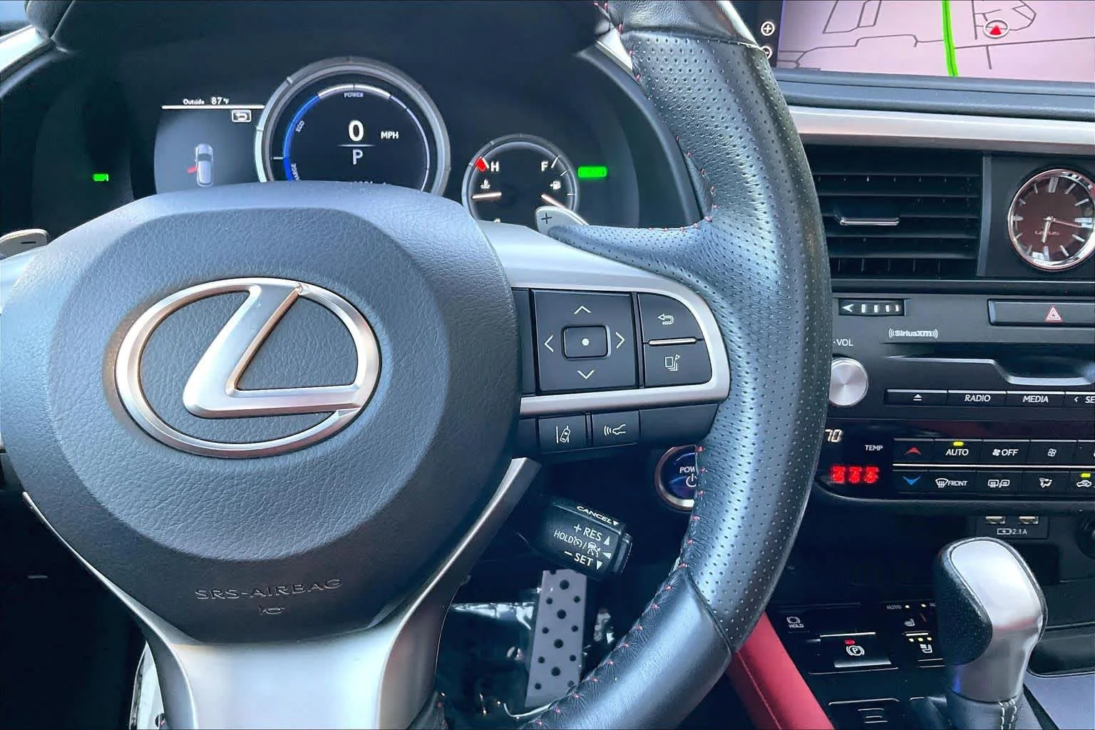 Used 2021 Ultra White Lexus F SPORT Handling image 24