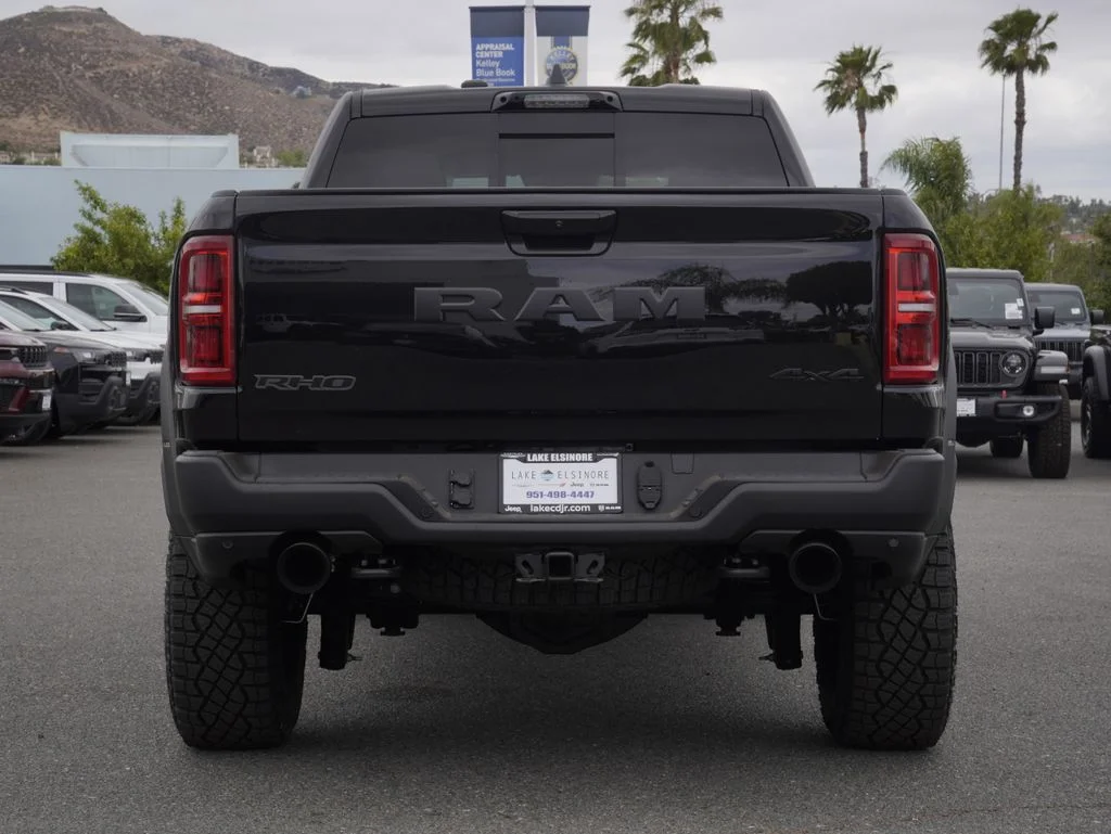 New 2026 Diamond Black Crystal Pearl-Coat Exterior Paint RAM RHO image 4