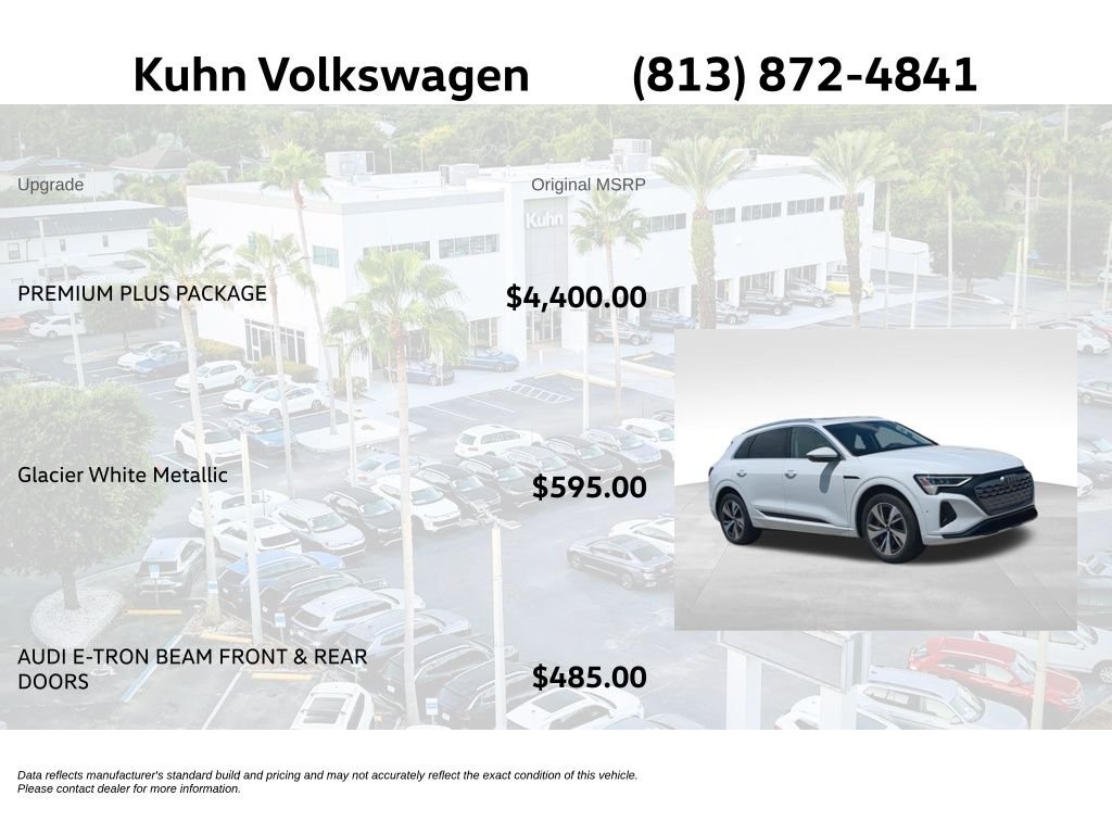 Used 2024 White Audi Premium Plus image 5