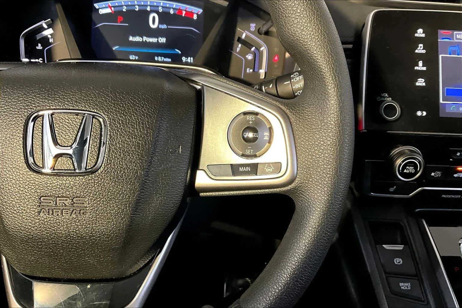 Used 2017 Crystal Black Pearl Honda EX image 24