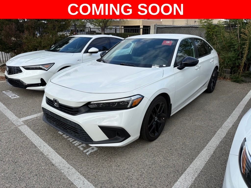Used 2022 Platinum White Pearl Honda Sport image 1
