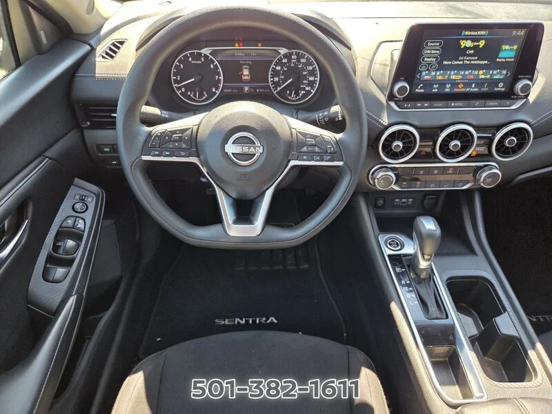 Used 2024 Super Black NISSAN SV CVT image 13