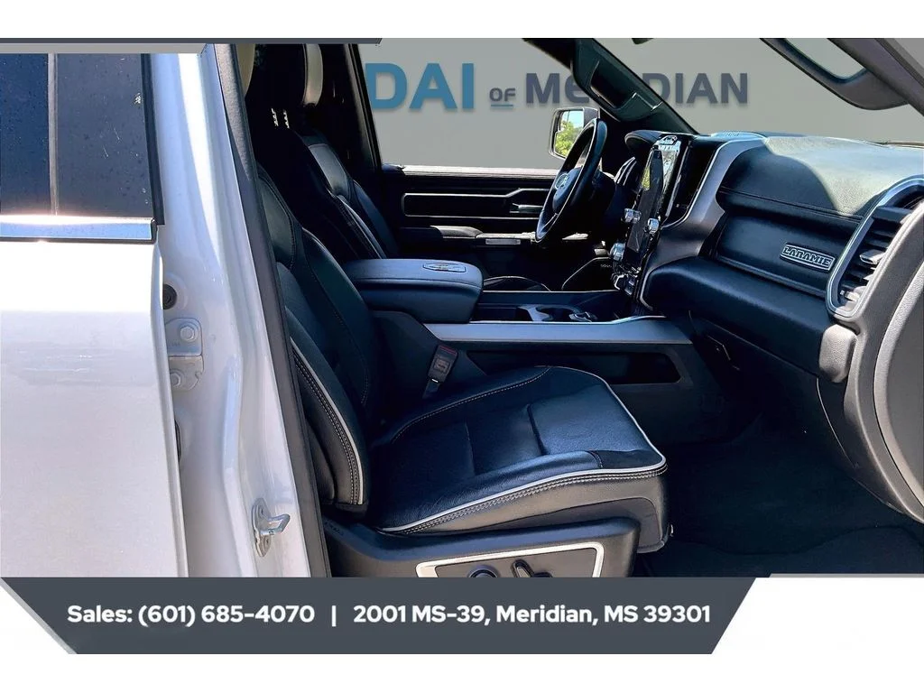 Used 2023 Ivory White Tri-Coat Pearlcoat Ram Laramie image 6