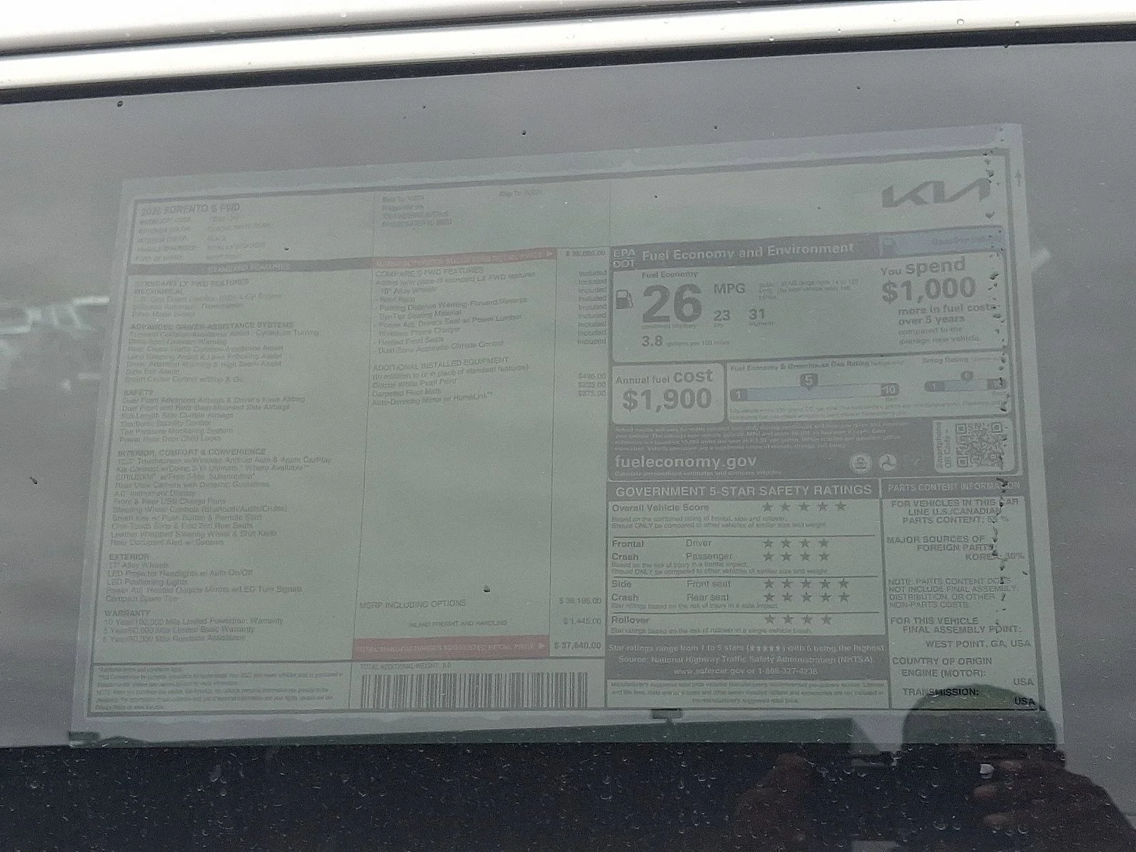 New 2026 Glacial White Pearl Kia S image 19