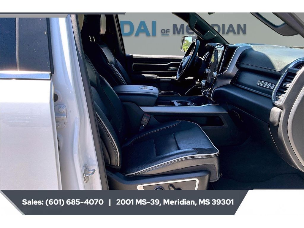 Used 2023 Ivory White Tri-Coat Pearlcoat Ram Laramie image 6