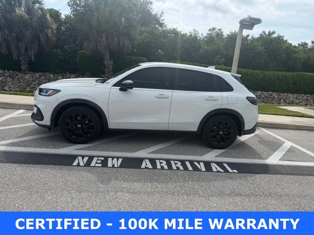 Certified Used 2023 Platinum White Pearl Honda Sport image 2