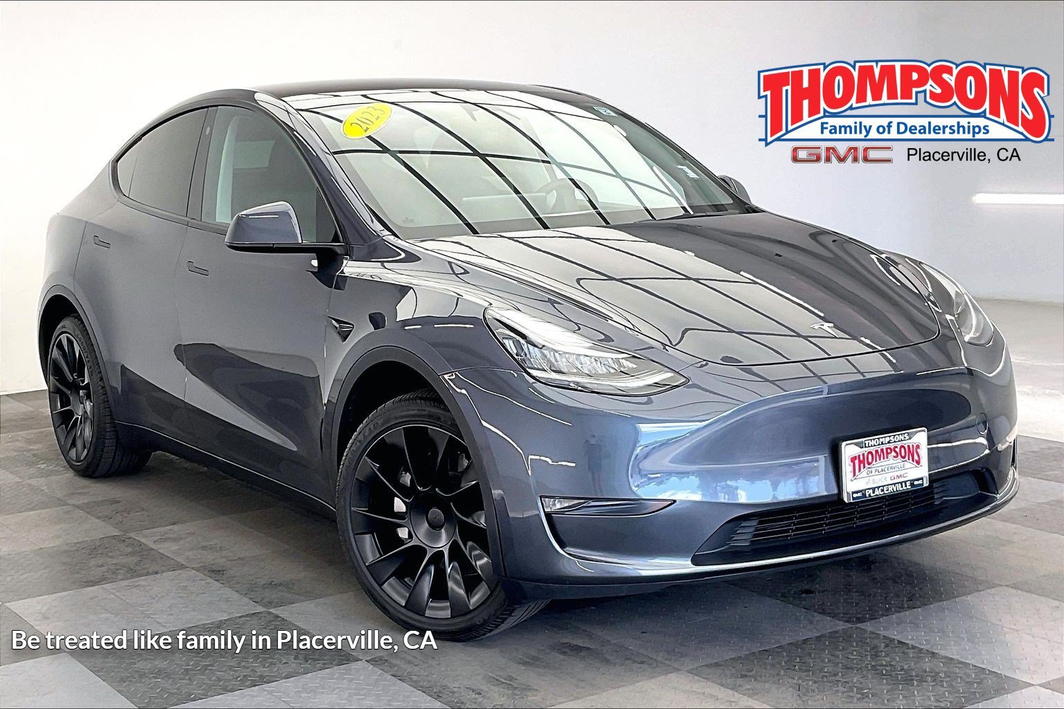 Used 2023 Midnight Silver Metallic Tesla Long Range image 1