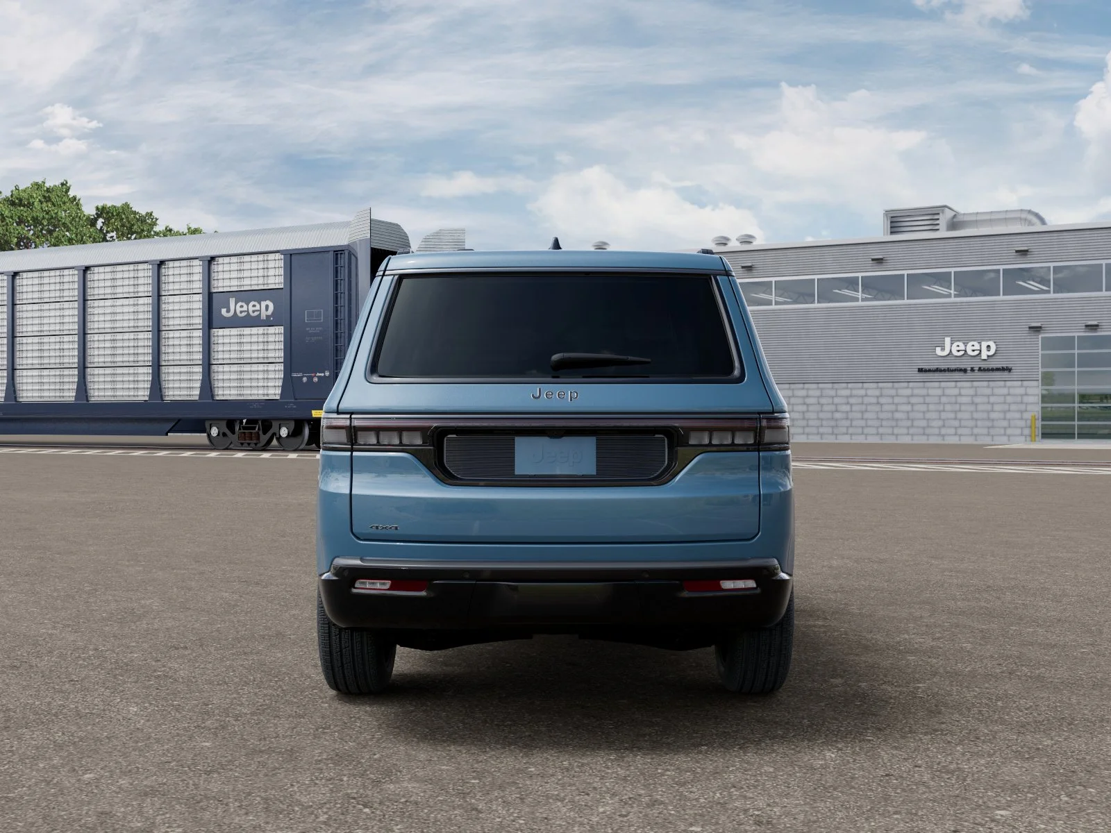 New 2026 Steel Blue Exterior Paint Jeep Grand Wagoneer image 7