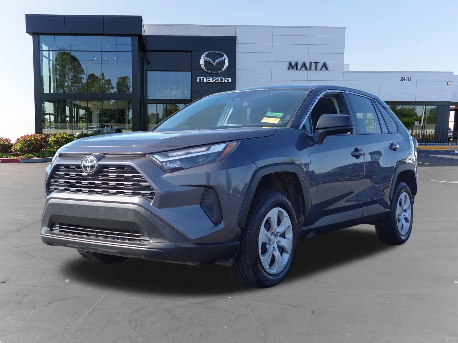 Used 2025 Magnetic Gray Metallic Toyota LE image 7
