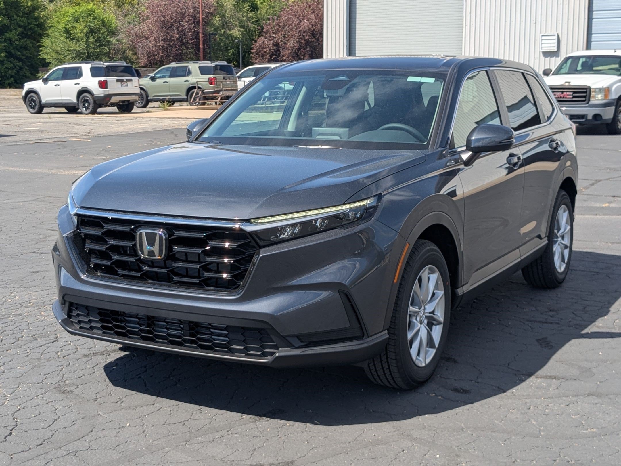 New 2026 Meteorite Gray Metallic Honda EX image 8