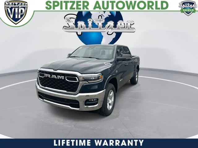 New 2026 Forged Blue Metallic Exterior Paint RAM Big Horn/Lone Star image 4