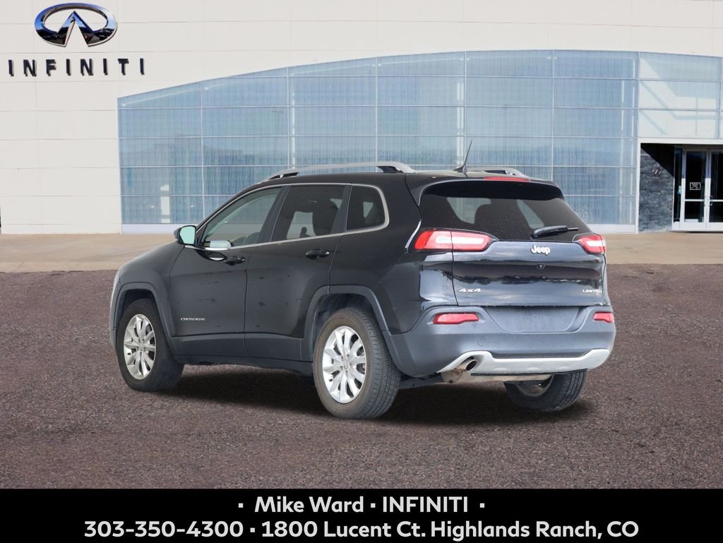 Used 2017 Black Jeep Limited image 3