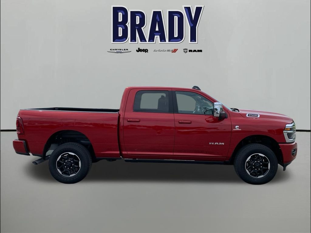 New 2026 Molten Red Pearl-Coat Exterior Paint RAM Laramie image 8