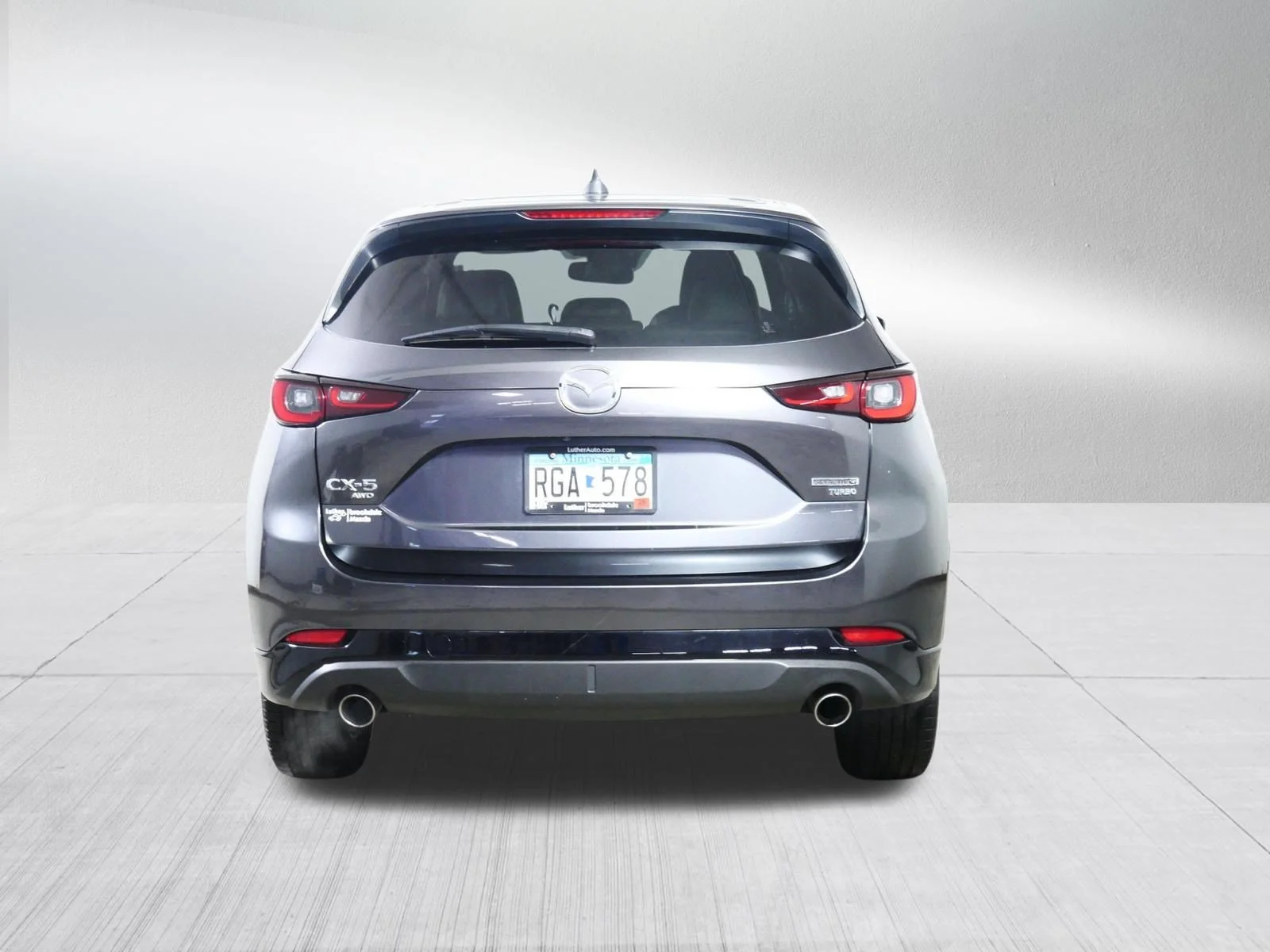 Certified Used 2024 Machine Gray Metallic Mazda 2.5 Turbo Premium Package image 6