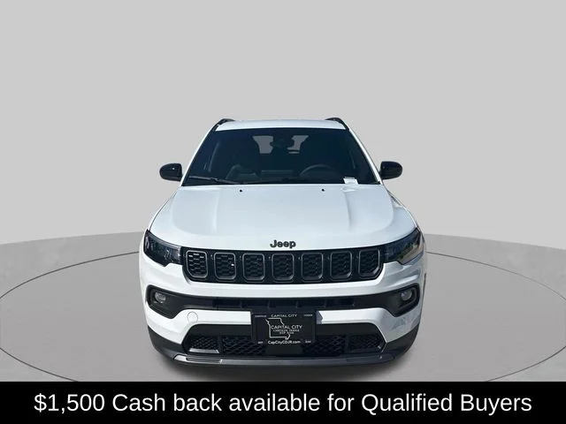 New 2026 Bright White Clear-Coat Exterior Paint Jeep Latitude image 2