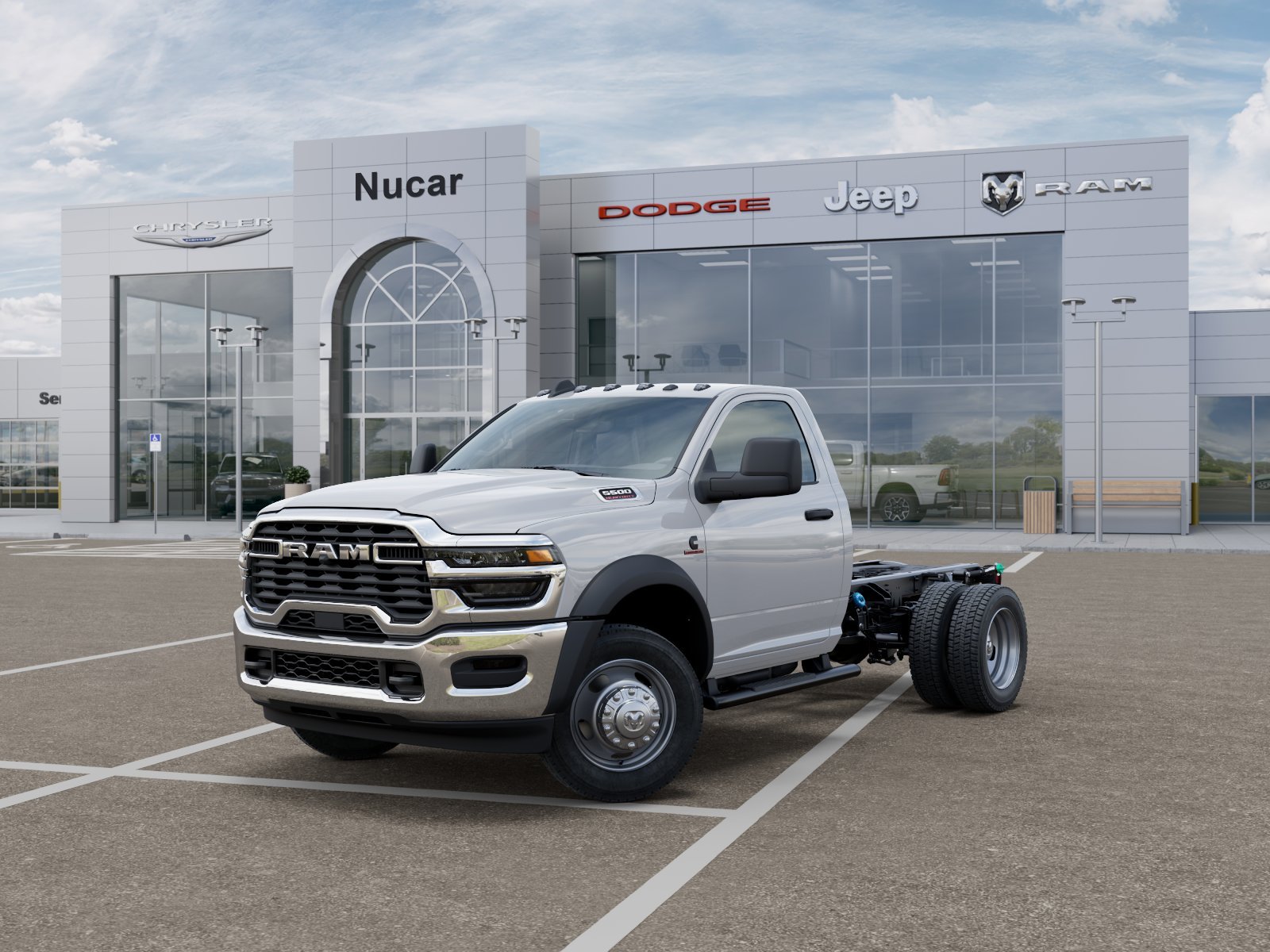 New 2026 Bright White Clear-Coat Exterior Paint RAM Tradesman image 18