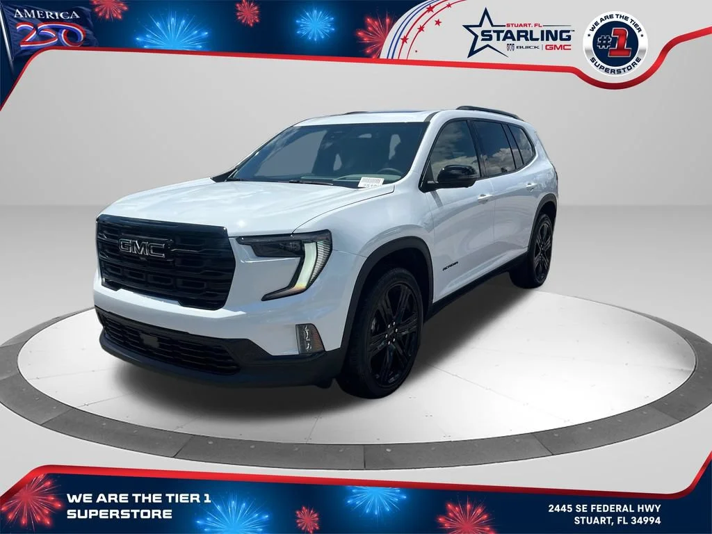 New 2026 Summit White GMC Elevation image 1